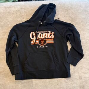 San Francisco Giants Hoodie Sweatshirt MLB G-III Sports Mens XL Black